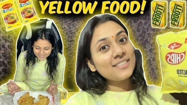 'YELLOW FOOD CHALLENGE FOR 24 HRS