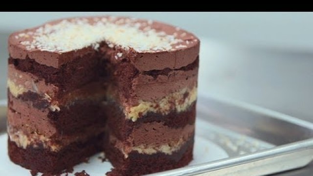 'Momofuku Milk Bar\'s German Chocolate Jimbo Cake | Get the Dish'