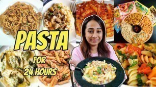 'I only ate PASTA for 24 Hours | Food Challenge'