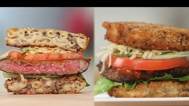 'Truffle Mac \'n\' Cheese Burger Recipe | Eat the Trend'
