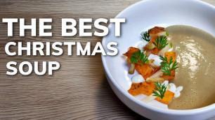'Fine dining CHESTNUTS SOUP recipe | Christmas Dinner Ideas'