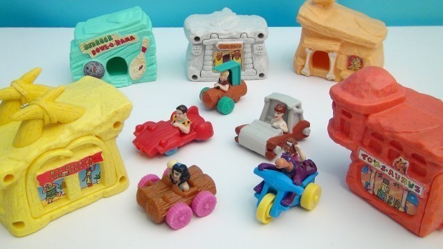 'MCDONALD\'S 1993 FLINTSTONES HAPPY MEAL TOY COLLECTION VIDEO REVIEW'