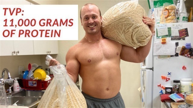 'Meal Prep with W8TRAIN – How to Cook TVP & Count Macros - Textured Vegetable Protein in Bodybuilding'