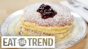 'Jelly Doughnut Pancakes With Gemma Stafford | Eat the Trend'