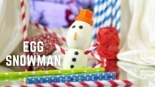 'Snowman | Christmas food ideas #shorts'
