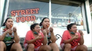 'STREET FOOD TIME MUNA KASI NAGUTOM KAMI SUPER SARAP | INDAY MARI CHANNEL'