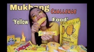 '✨Mukbang Challenge Yellow Food✨'