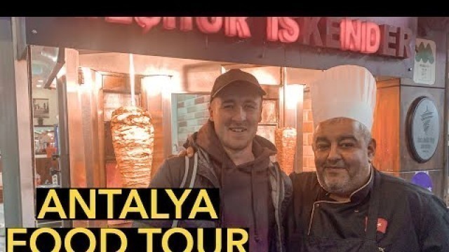'WE TRIED TRADITIONAL TURKISH FOOD IN ANTALYA TURKEY 