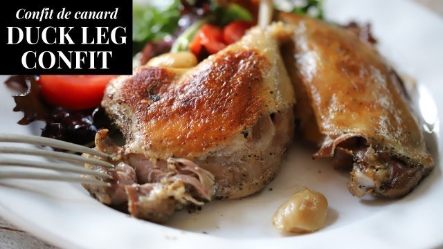 'How To Make Duck Leg Confit at Home (Christmas dinner ideas)'