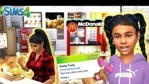 'FUNCTIONAL MCDONALDS WITH REAL EDIBLE FOOD ! | SIMS 4 MODS'