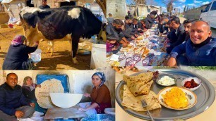 'Village Life In Turkey | Turkish Village Wedding Food | Village Food Turkey | Mubashir Saddique'