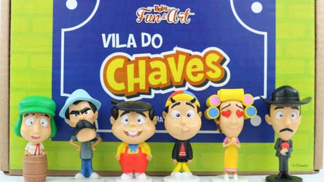 'Coleção Completa Chaves Desenho Animado no Bob\'s Fun & Art [Review] El Chavo boneco toys juguetes'