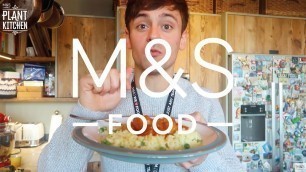 'Tom Daley tasting the new M&S Food vegan range | M&S FOOD'