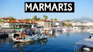 'Turkish FOOD MARKET in MARMARIS Turkey | Walking tour of Marmaris Muğla Türkiye'