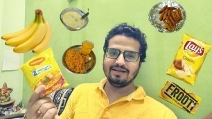 'I only ate YELLOW Food for 24 Hours Challenge | Freeway Rider |'