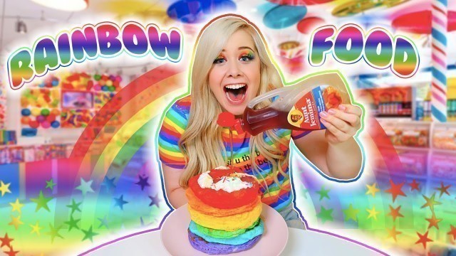 'I ONLY ate RAINBOW food for 24 HOURS'