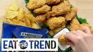 'Cool Ranch Doritos Chicken Tenders Recipe | Eat the Trend'