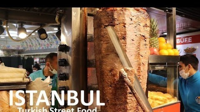 'Delicious Turkish Street Food Tour In Istanbul  | January 2022 | 4K'
