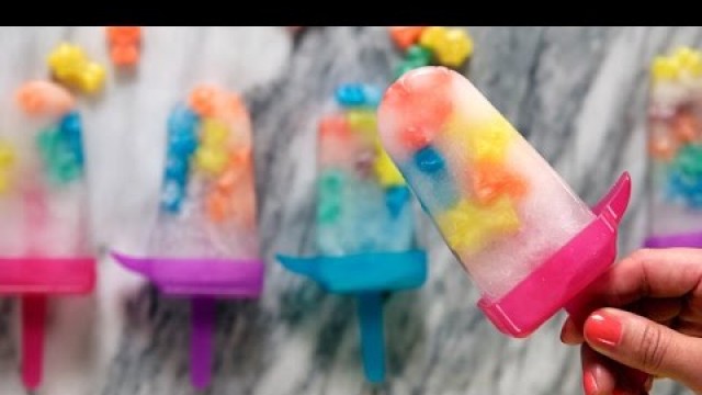 'How to Make Gummy Bear Popsicles | Eat the Trend'