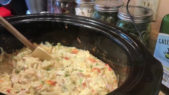 'Crock Pot Hash Brown Turkey Meal'