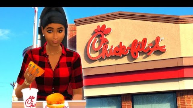 'HOW TO GET A REAL, FUNCTIONAL CHIK-FIL-A IN THE SIMS 4!'