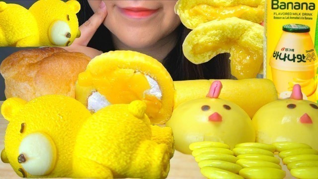 '[ASMR] Wish YELLOW FOOD Gives You A Bright Day 