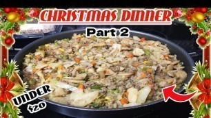 '2021 | LOW BUDGET CHRISTMAS DINNER IDEAS PART 2 | UNDER $20'