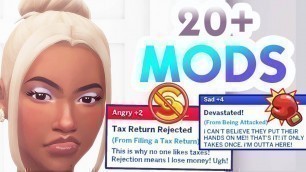 'MY FAVORITE MODS FOR REALISM | OCTOBER 2021 | THE SIMS 4 MODS'