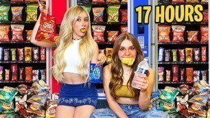 'Eating Only VENDING MACHINE Food for 24 Hours | Elliana Walmsley'