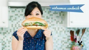 'Banh Mi Recipe Vietnamese Sandwich Street Food | HONEYSUCKLE'