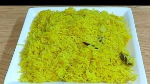 'AROMATIC YELLOW BASMATI RICE | EASY YELLOW RICE | Inday Jecelle Recipe'