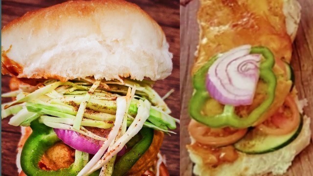 'burger vadapav | food tech manish | manish Agarwal'