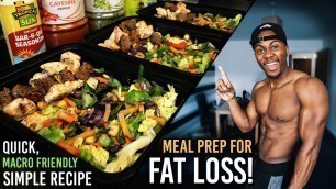 'Low Carb Meal Prep For Fat Loss & Muscle Gain | How to Meal Prep!'
