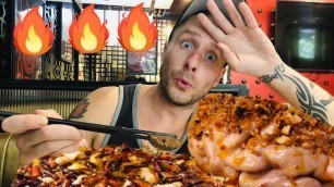 'Eating Super Spicy Bizzare Food in China'
